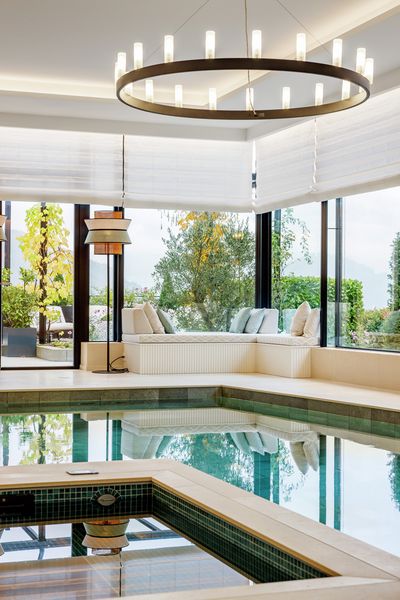 Roman Blind Systems, SG 2360, Colorama 2, Villa at the lake, Lucerne, Switzerland