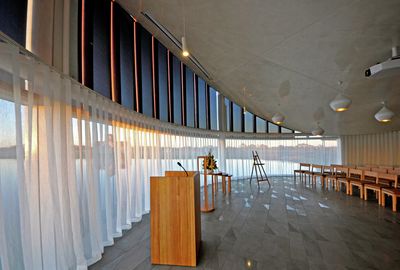 Gardinsystem, SG 5600, Customer Fabrics, Bunurong Memorial Park – The Sanctuary, Bangholme, Australia, Wave