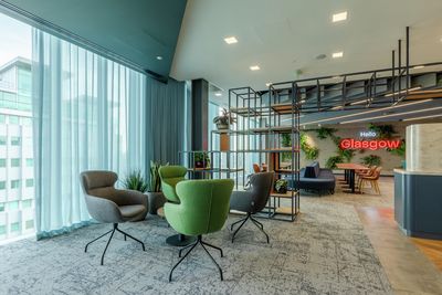 Gardinsystem, SG 5600, Colorama 1, Virgin Money, Glasgow, Scotland, United Kingdom