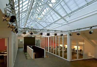 Solbeskyttelse for takvinduer , SG 2195, Room shot "L'Oréal Training Center", Oslo, Norway
