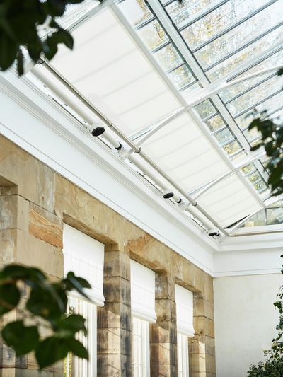 Skylight Shading Systems, SG 8600, Versascreen 1-10%, The Camellia House, Wentworth, South Yorkshire, United Kingdom