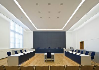 Panelsystem, SG 2700, Colorama 1, Room shot "Country Court", Neuss, Germany