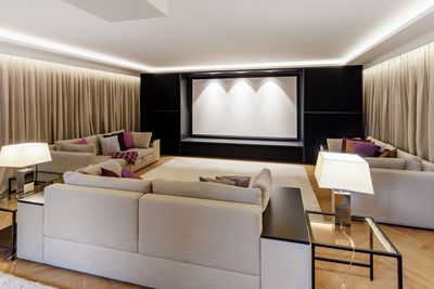 Gardinsystem, SG 5600, Customer Fabrics, Villa at the lake, Lucerne, Switzerland