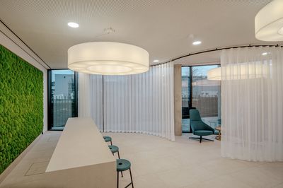 Cubicle, forheng og dusjsystemer, SG 6103, Someo, Atlas Copco, Essen, Germany