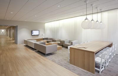Panelsystem, SG 2700, Colorama 1, Room shot "DLA Piper",Amsterdam, the Netherlands