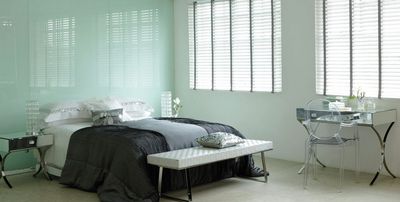 Persienner, SG 8960, Wood slats, 50mm Soft White, Mystery tape
