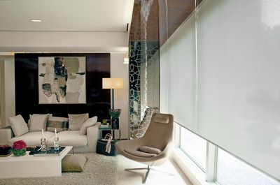 Rullegardiner, Customer Fabrics, Room shot "Residence 8", Shanghai, China