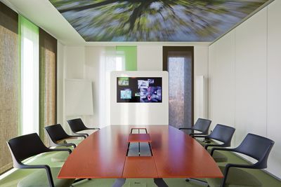 Panelsystem, SG 2700, Colorama 2, Room shot "Disy Information Systems GmbH", Karlsruhe, Germany