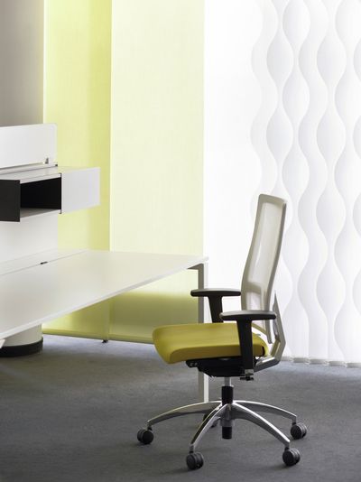 Vertical Blind Systems, SG 2910, Multi Visio, Room shot "Kranhaus", Cologne, Germany, Vertical Waves